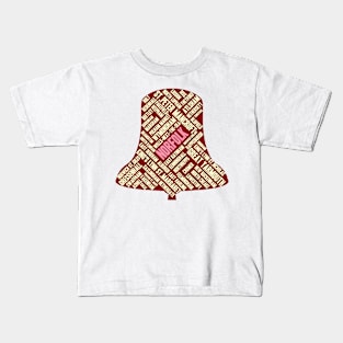 Norfolk 8+ Bell Towers in Maroon Kids T-Shirt